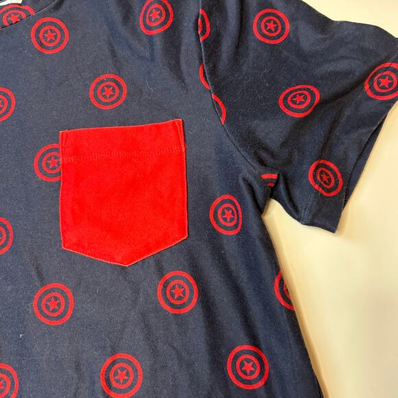 Hanna Andersson Marvel Captain America Top 130 - Picture 2 of 4